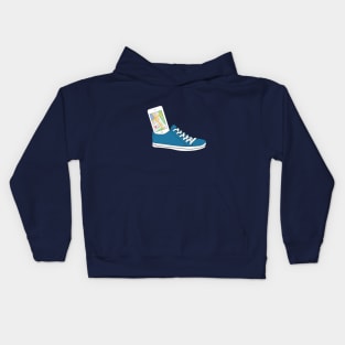 Shoe Tracker Kids Hoodie